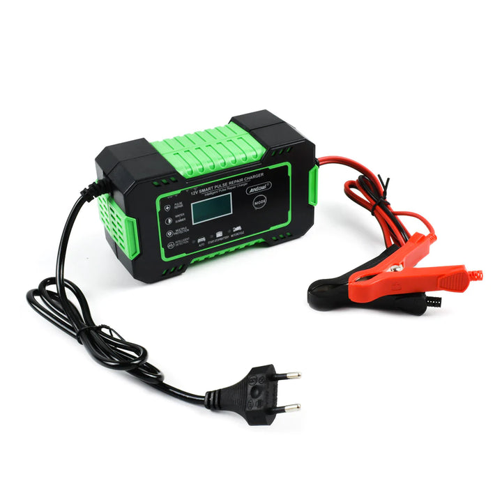Redresor Baterie - Incarcator Digital Cu Display Automat Inteligent Pentru Masina Si Motocicleta 12V - Taggo.ro