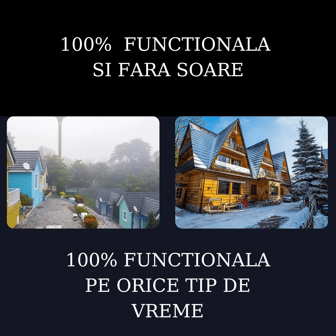 Camera video supraveghere wireless WISTINO 4K Ultra HD, duală, zoom optic 4X, rezistentă la apă IP66, control din aplicație.