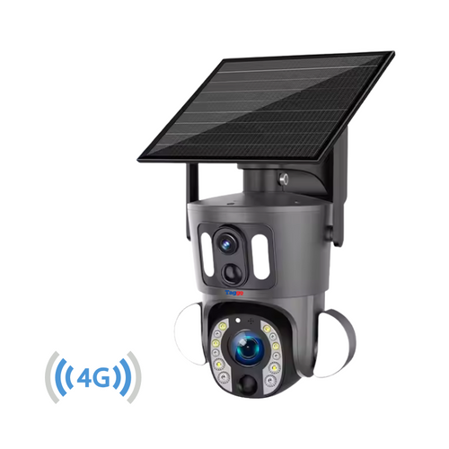 Camera de Supraveghere 4G, Rezolutie 8MP, Alimentare Solara, ZOOM Optic 20X, Detectie Umana, IP66