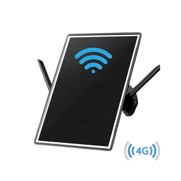 Router portabil 4G cu incarcare solara 15W, autonomie 20000 mAh, functionare 24/7, ideal pentru camere de supraveghere sau alte dispozitive - Taggo.ro