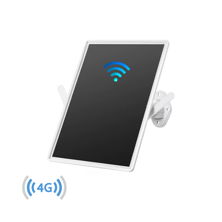 Kit Complet Supraveghere Solara 4G – 4 Camere PTZ + Router Wi-Fi cu Autonomie 30000mAh, Detectie Miscare, Audio Bidirectional, Protectie IP66 - Taggo.ro