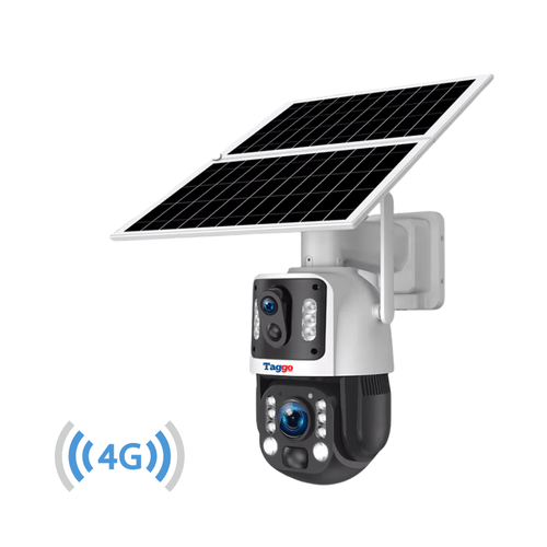 Camera de Supraveghere 4K, Cartela SIM 4G, Incarcare Solara, 8MP, Zoom Optic 36X, Inregistrare Video Non-stop, Urmarire Automata