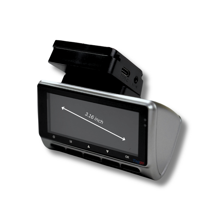 Camera Auto K26S 4K + camera spate 2.5K, WDR, WiFi si GPS integrat, 3,16" IPS, Senzor G - Taggo.ro