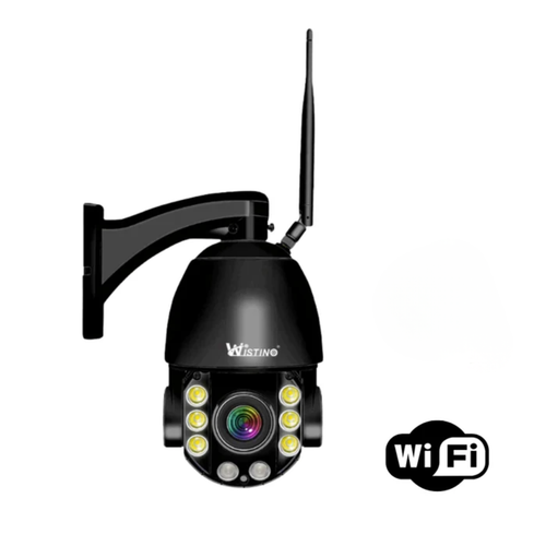 Camera Supraveghere WIFI 4K Ultra HD 50X Optical ZOOM, Rotire Din Aplicatie, Rezistenta La Apa IP 66