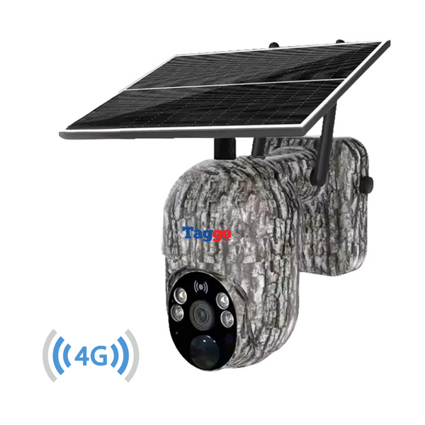 Camera Vanatoare, Camouflage 4G Cartela Sim, 4MP, Detectie Animale, Comunicare Bidirectionala, Alarma - Taggo.ro