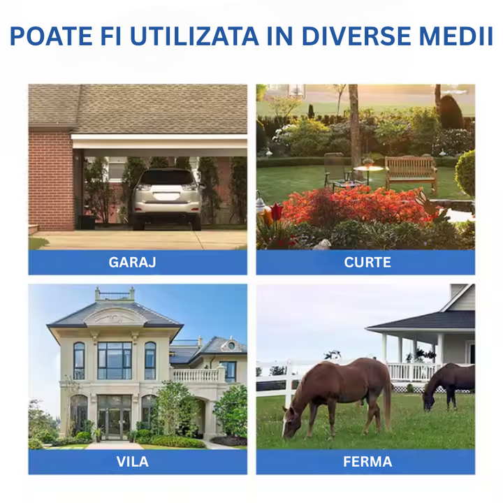 Camera de Supraveghere WiFi, Rezolutie 6MP, Alimentare Solara, ZOOM Optic 20X, Detectie Umana, IP66 - Taggo.ro