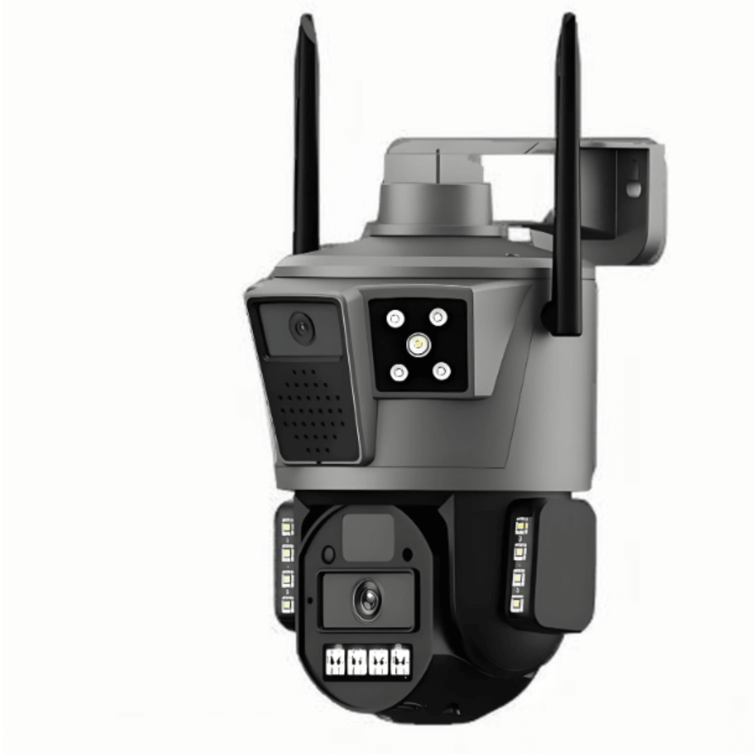 Camera de supraveghere 4G Taggo.ro cu vizionare nocturnă, rezistentă la apă IP66, control prin aplicație și cartela SIM.