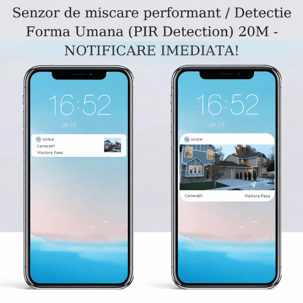 Camera supraveghere Taggo 4K Ultra HD cu duală 4MP+4MP, zoom optic 20X, încărcare solară și rezistență IP66, rotire controlată din aplicație.