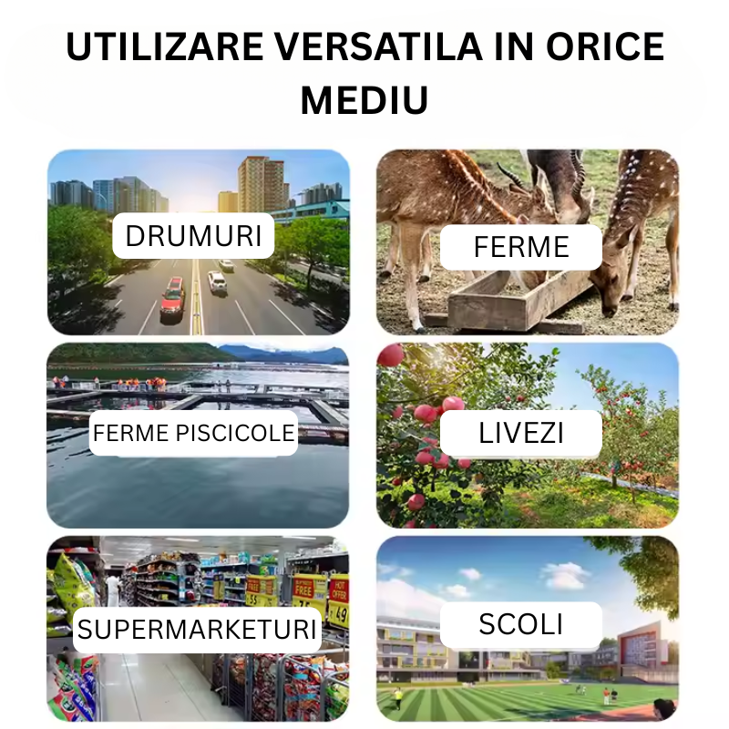 Camera de supraveghere Taggo cu conexiune SIM 4G, rezoluție 5 MP, zoom optic 18x, detectare mișcare, IP66, pentru securitate.