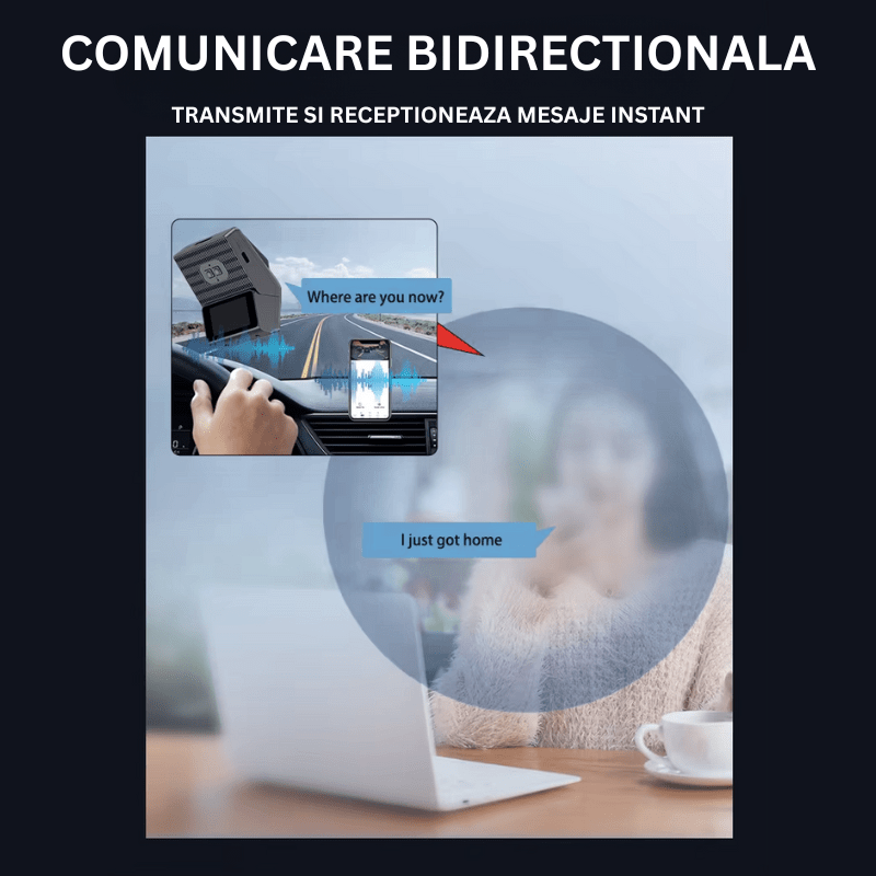 Camera auto duală Taggo 2K cu conexiune 4G, vedere față și spate, DVR, GPS și monitorizare traseu.