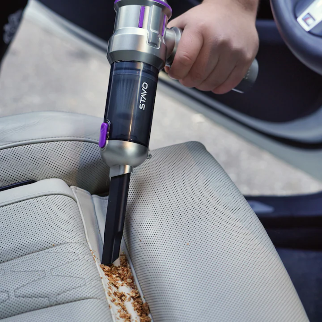 Aspirator auto portabil Taggo Luxena AirPro4, aspirare umedă/uscată, suflare, umflare, 15 accesorii, filtru HEPA, geantă de transport.