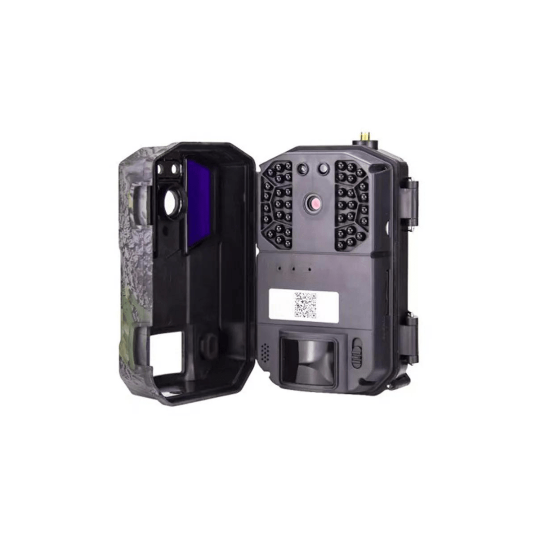 Camera de vânătoare Taggo WISTINO 4G 14 MP, video 2.7K, PIR 20m, unghi 90°, 40 LED-uri 940nm, aplicație telefon UCON