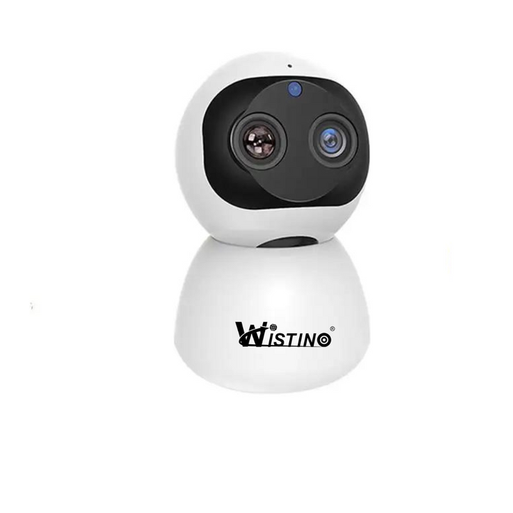 Camera Supraveghere 360 WIFI, Panoramic, Dual Lens 3MP, Zoom 10X, Detectare Miscare, Control din Aplicatie - Taggo.ro