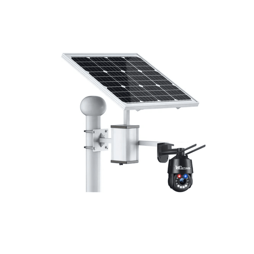 Camera Supraveghere 4G 4K Ultra HD 36X Optical ZOOM, Incarcare Solara Panou 80W, Rotire Din Aplicatie, Rezistenta La Apa IP 66, Card Memorie 128 GB