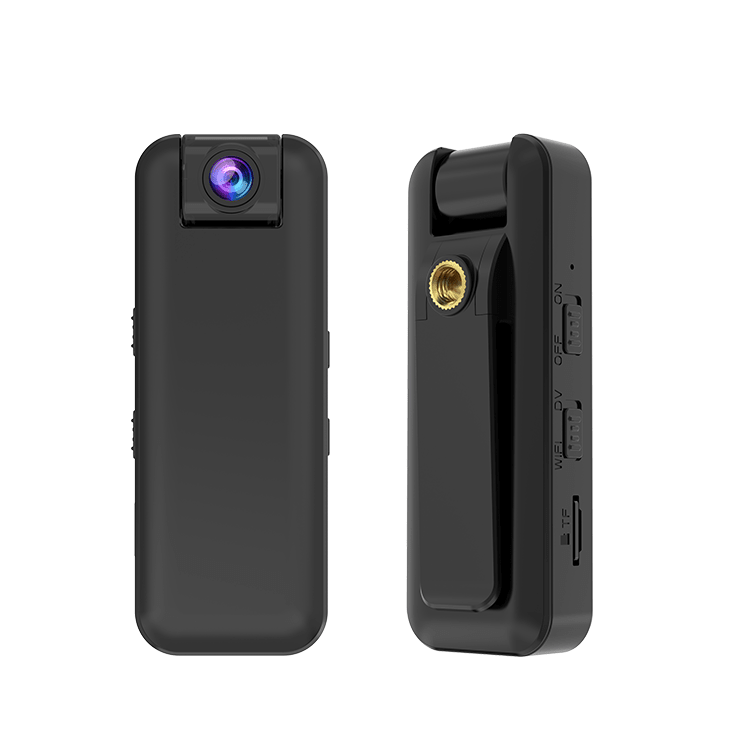 Mini cameră ascunsă Taggo 4K pentru foto și video, compactă, cu acumulator și clip pentru prindere, pentru supraveghere discretă.