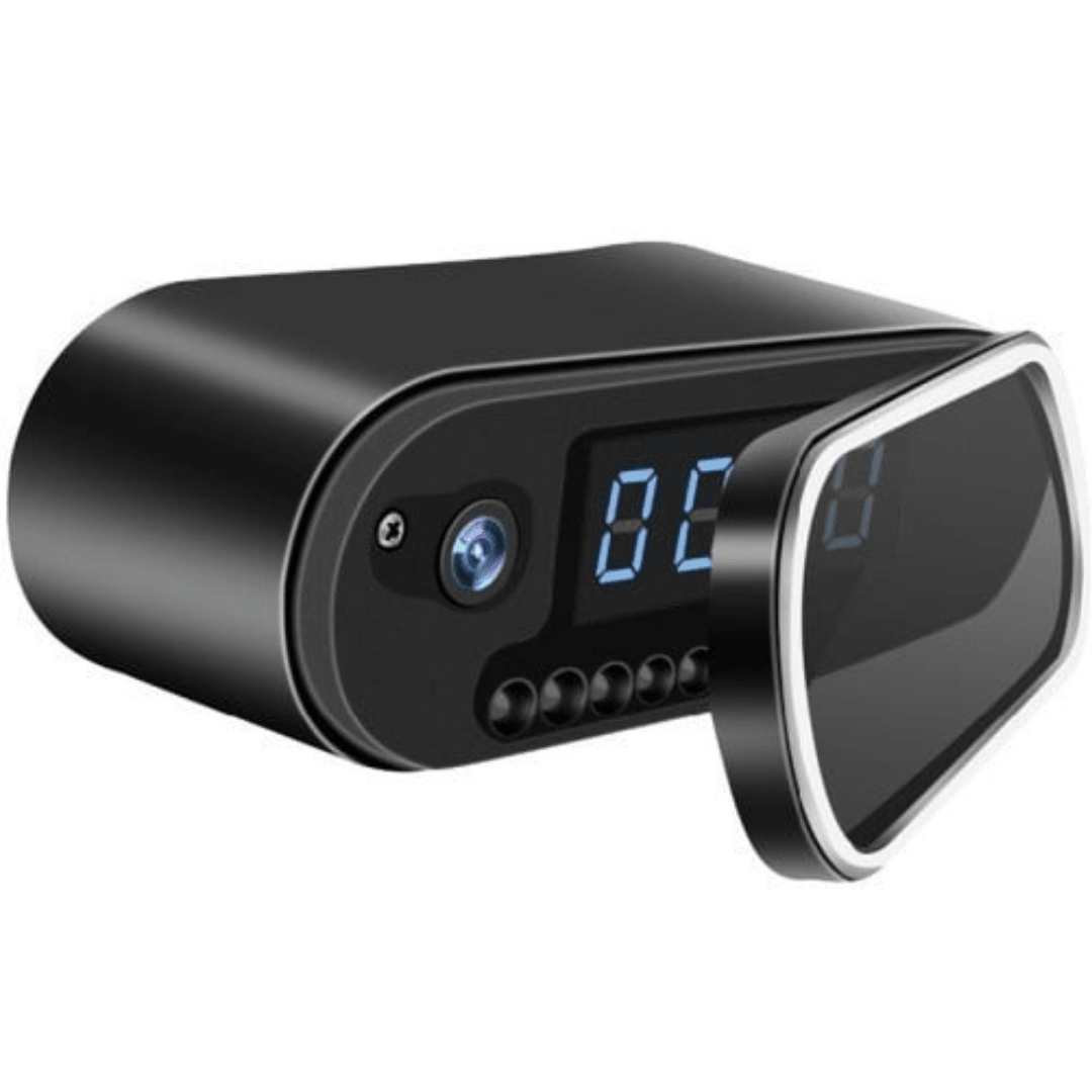 Camera de supraveghere în ceas Taggo cu WiFi, viziune nocturnă și Full HD pentru supraveghere acasă, detectare mișcare