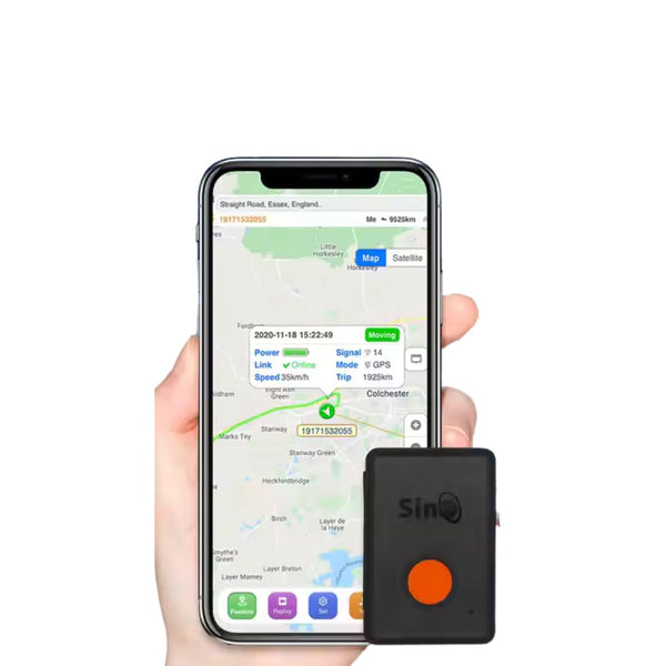 Tracker GSM GPS 1000mAh, Buton SOS, Comunicare bidirectionala, Monitorizare In Timp Real Vehicul, Persoane, rezistent la apa - Taggo.ro