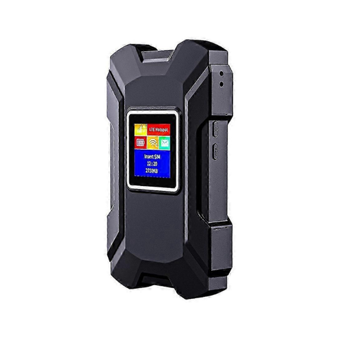 Router Wireless Portabil 150Mbps Maxim 300Mbps, Slot Cartela SIM 4G LTE, acumulator inclus 3000mAh, 10 Utilizatori