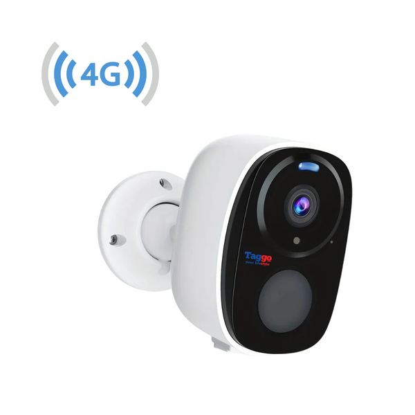 Camera de supraveghere 4G Cartela SIM 2K, 4MP, Baterie incorporata, Control din aplicatie,Rezistenta la apa IP66