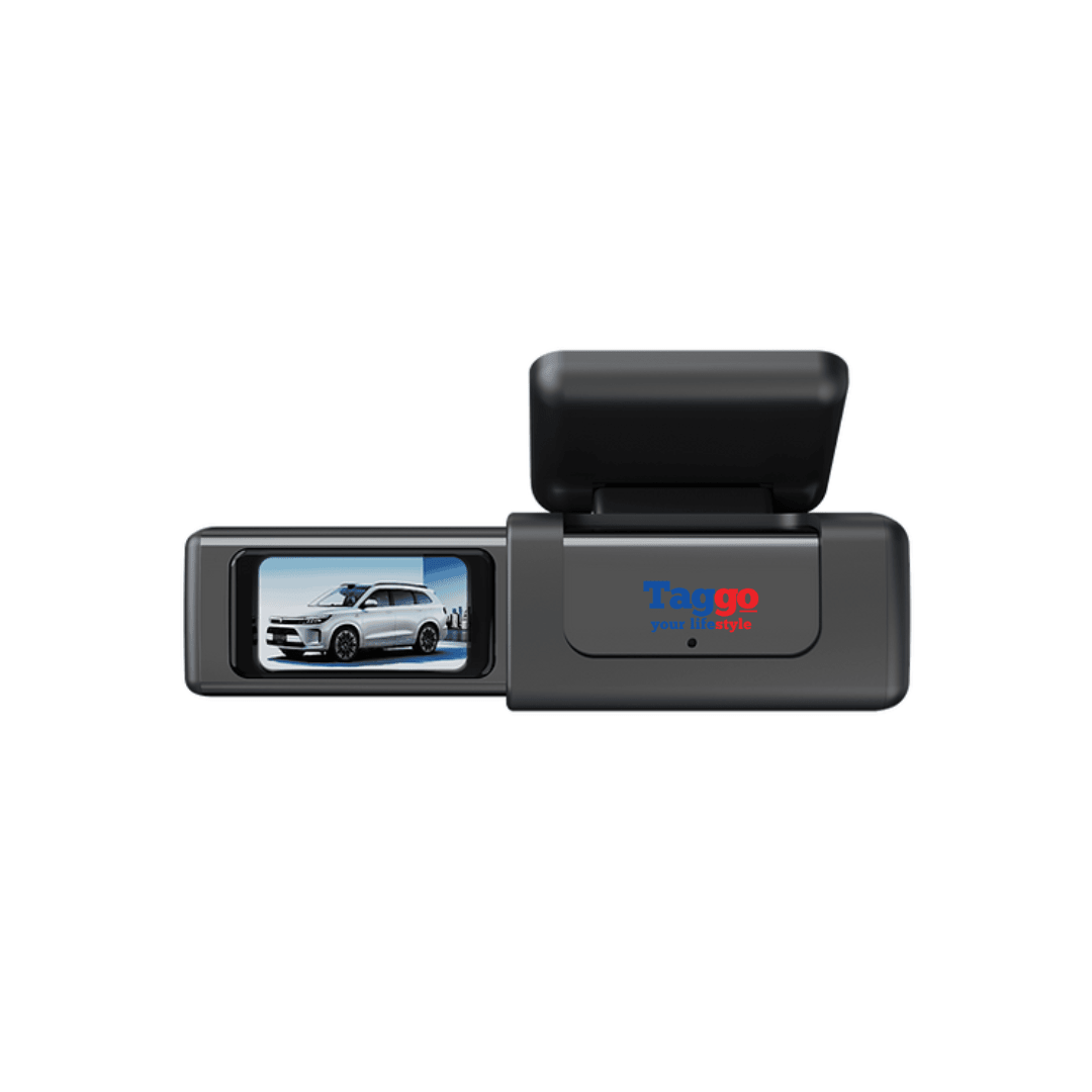 Camera auto 4K UHD și camera spate Full HD WiFi pentru mașină, activată în caz de accident pentru înregistrare automată.
