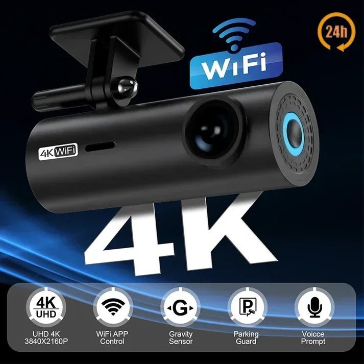 Camera auto 4K UHD WIFI, monitorizare parcare, Senzor GC4653 - Taggo.ro