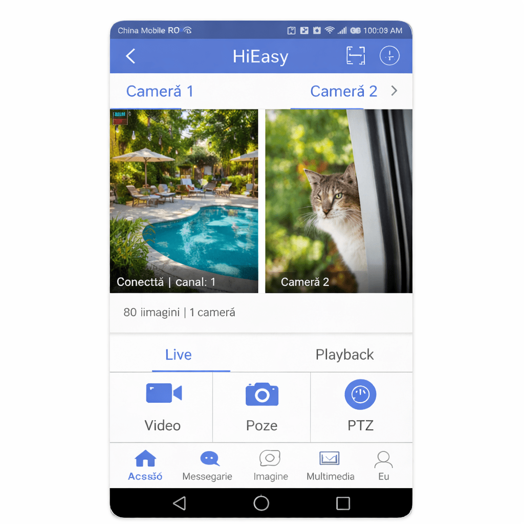 Camera de Supravghere cu Dublu Panou Solar, Rezolutie 4k, Zoom 99X, Conexiune 4G, Inregistrare Continua AVO, Comunicare Bidirectionala, Control din Aplicatie, Vizualizare Nocturna Ful Colo si IR, Protectie IP66 - Taggo.ro