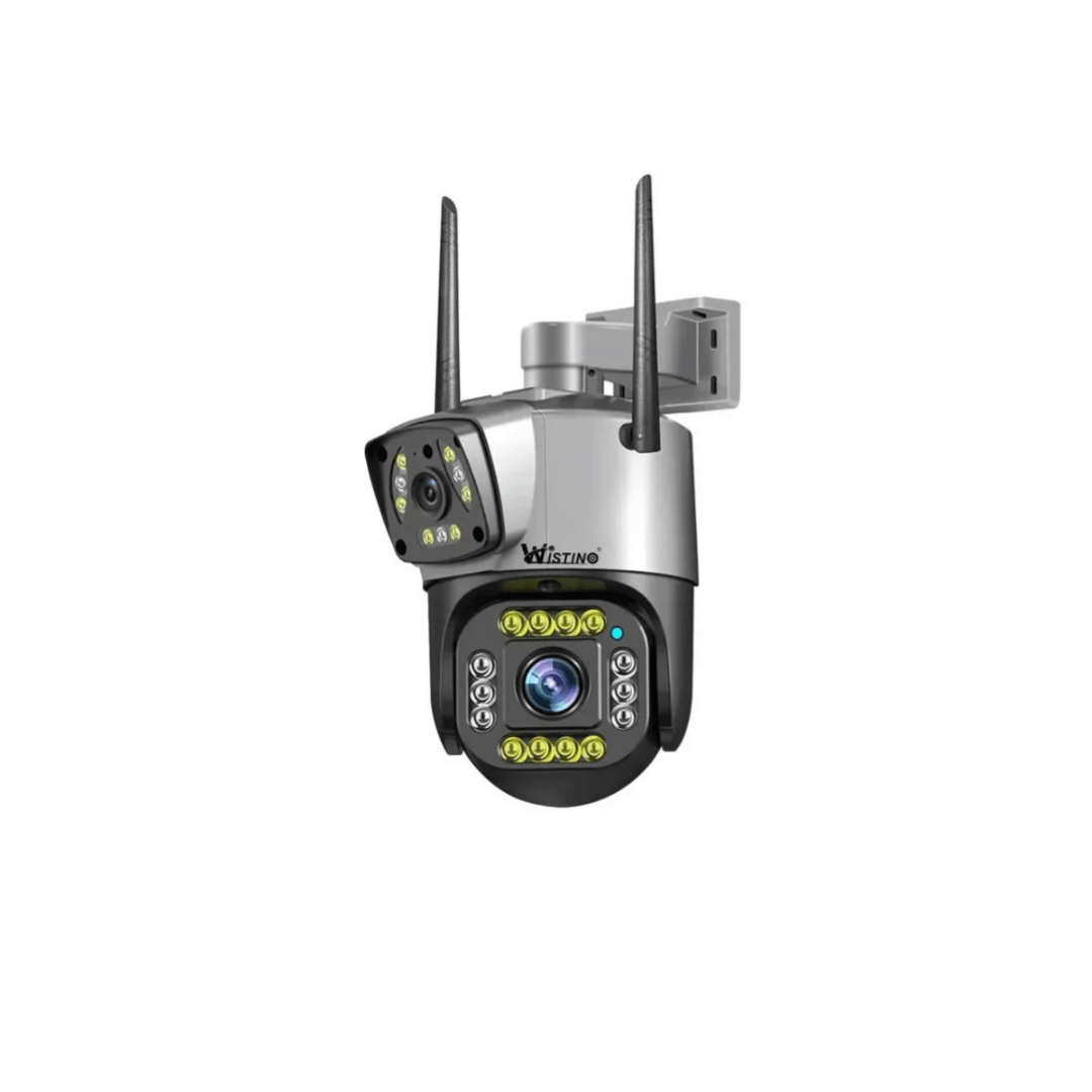 Camera supraveghere 4G Cartela SIM 4K, 8MP, Control din aplicatie, 2 lentile, Urmarire automata, Rezistenta la apa IP66 - Taggo.ro