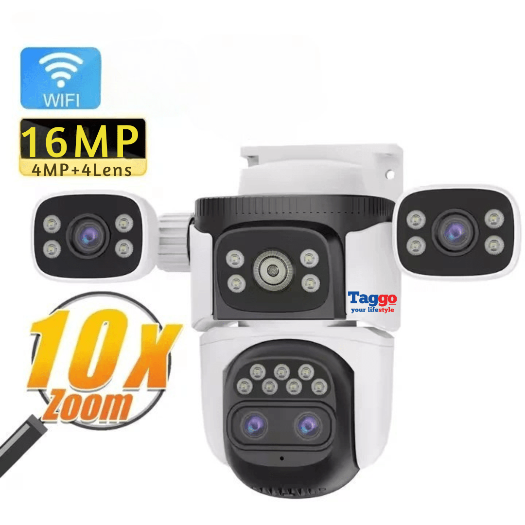 Camera Supraveghere 4G Crocodil 16MP – Zoom 10X, Vedere Nocturna Color, Audio Bidirectional, Detectie Miscare si Urmarire Automata, Multi - Taggo.ro