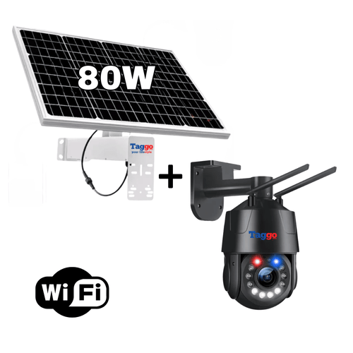 Camera Supraveghere cu Panou Solar si Conexiune WIFI, Rezolutie 4K, Zoom Optic 36X