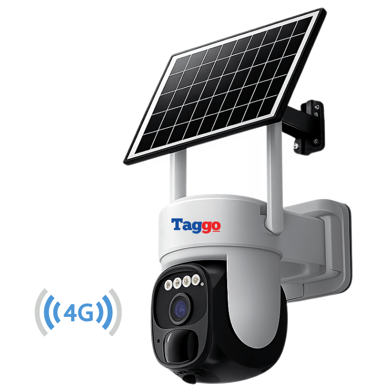 Camera Supraveghere Exterior 4G Ultra HD, Full Color, functie AOV, 4MP, 10XZOOM, Incarcare Solara, Rotire Din Aplicatie, Rezistenta La Apa IP 66 - Taggo.ro