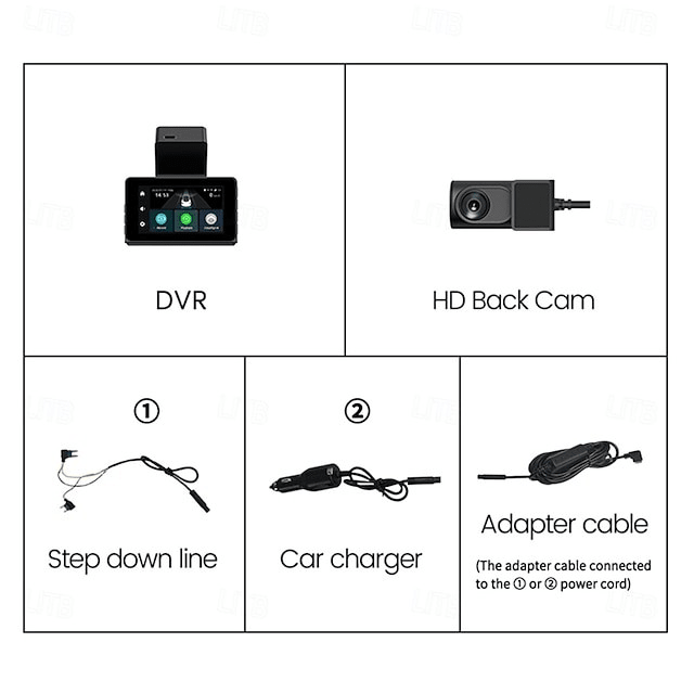 Camera auto Taggo.ro cu 4G LTE, cameră spate 720P și monitorizare la distanță, compatibilă cu SIM card 4G.
