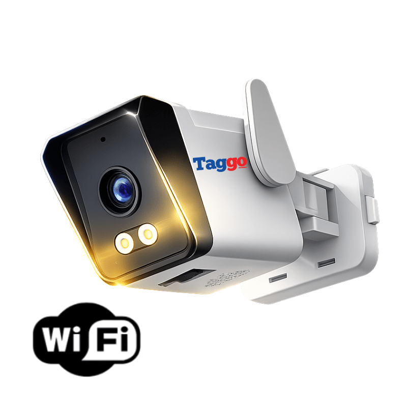 Pachet 2 camere supraveghere WIFI 3MP Fast Bundle cu vizibilitate nocturnă color și comunicare bidirecțională.