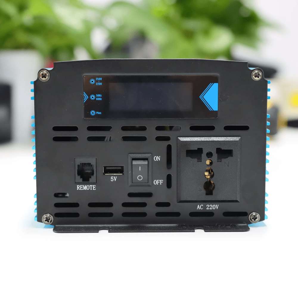 Invertor 2 in 1 SINUS PUR 3000W 12V - 220V cu Functie UPS de incarcare acumulatori - Taggo.ro