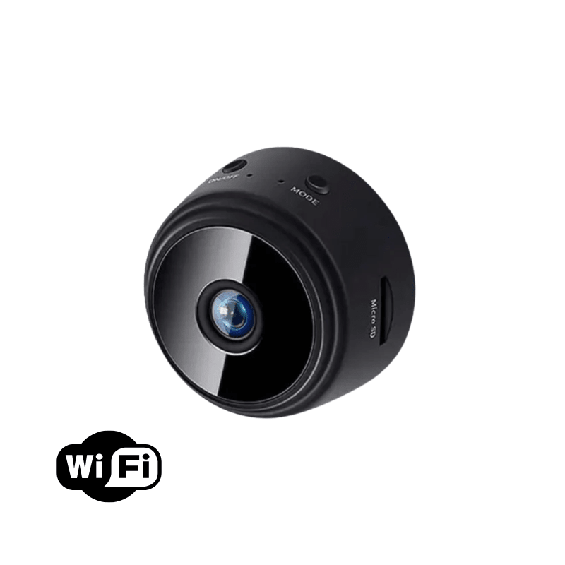 Mini Camera WiFi pentru interior cu acumulator inclus 4K, Unghi 150, aplicatie telefon - Taggo.ro