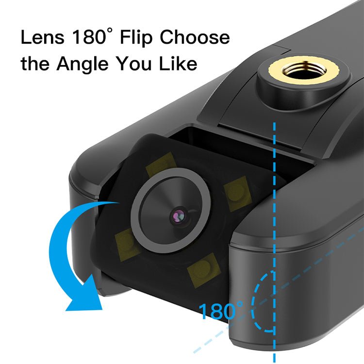Mini cameră ascunsă 4K pentru fotografii și video, cu acumulator și clips, de mărime mică, marca Taggo.