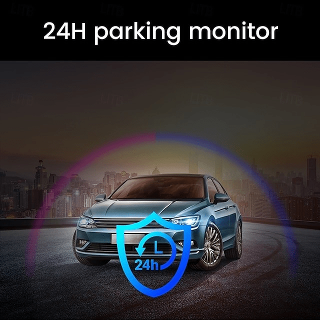 Camera auto Taggo.ro cu 4G LTE, SIM, camera spate 720P, monitorizare la distanță și WiFi HotSpot, pentru siguranță vehicul.