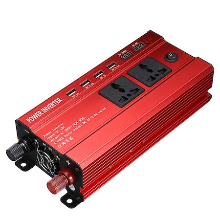 Invertor Auto Cu CPU Control, Port USB Si Display Digital 12V 1200W - Taggo.ro