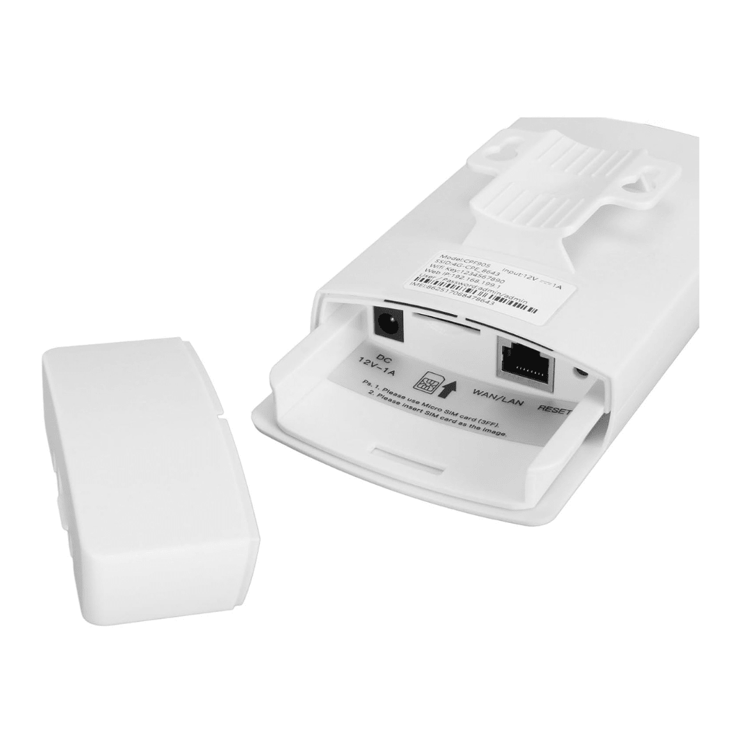 Router Exterior IP65 Wireless 300Mbps, Slot Cartela SIM 4G 5G, 2 antene externe, 1 x LAN, 12V - Taggo.ro