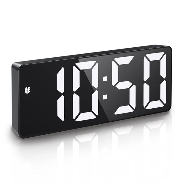 Ceas digital cu functie alarma, calendar, temperatura, afisaj LED - Taggo.ro