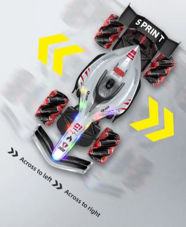 Masina drifturi Andowl F1 Spray cu telecomanda dubla, tractiune pe patru roti - Taggo.ro