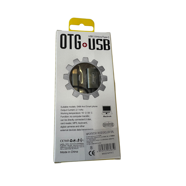 Cablu adaptor OTG USB 3.0, micro USB, type-C - Taggo.ro
