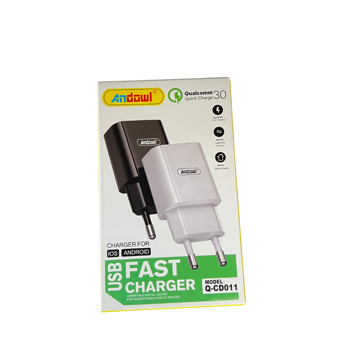 Incarcator fast charger, 3.0, rapid, sigur, incarcare peste viteza, multicompatibil, IOS, Android - Taggo.ro