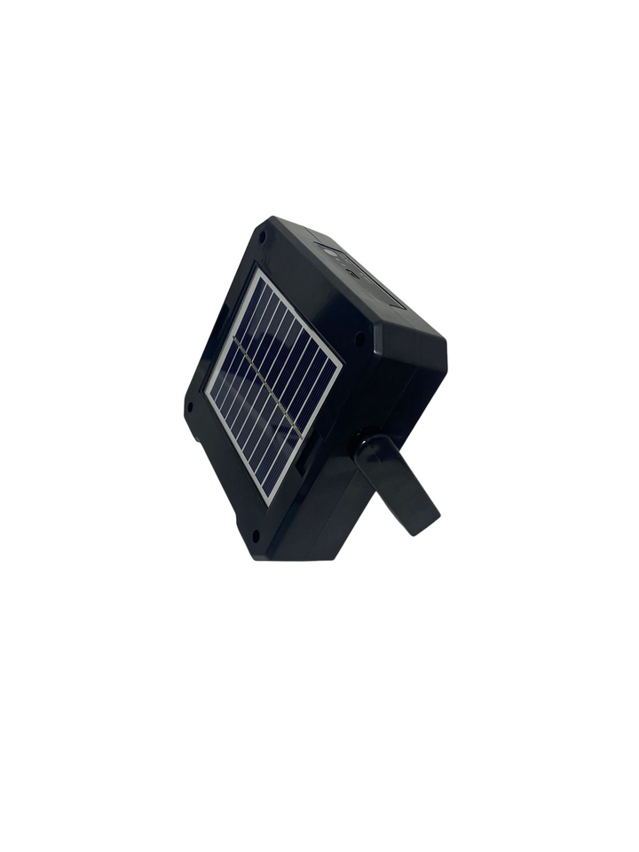 Lampa Solara Portabila Multifunctionala, LED, Incarcare USB, Negru RD-C095 - Taggo.ro