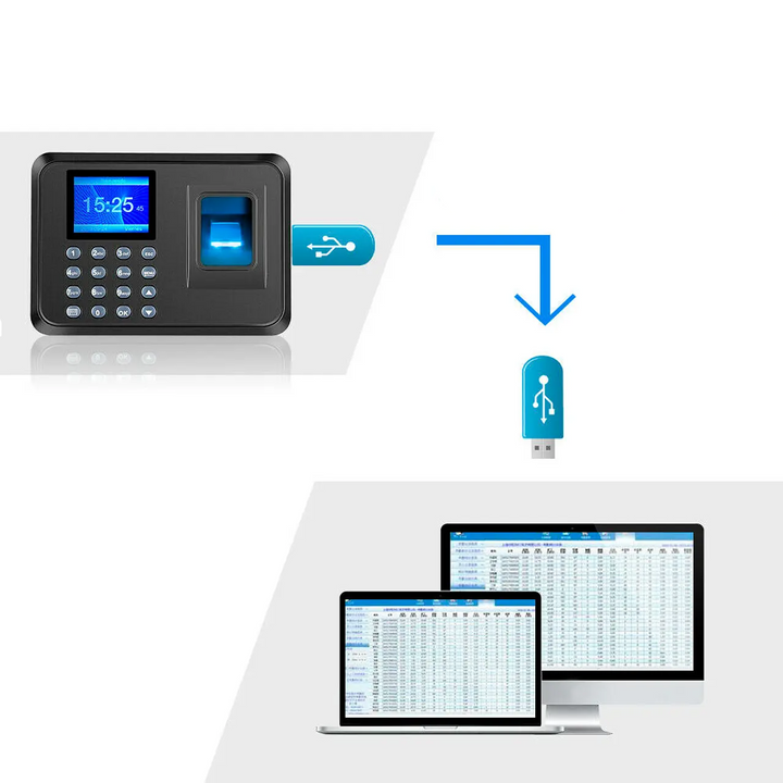 Sistem biometric control acces cu amprenta soft inclus - Taggo.ro