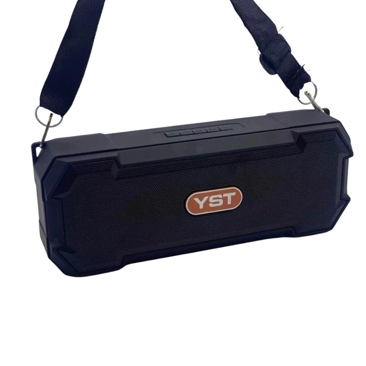 Boxa portabila Bluetooth, USB, Auxiliar, capacitate baterie 1800 mAh, aspect mat negru - Taggo.ro