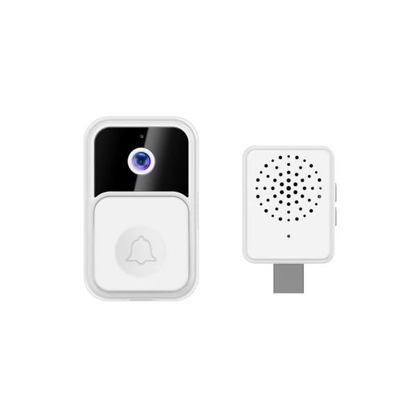 Sonerie Wireless Exterior Inteligenta, Camera HD, Vedere de Noapte, Comunicare Bidirectionala, Aplicatie telefon - Taggo.ro