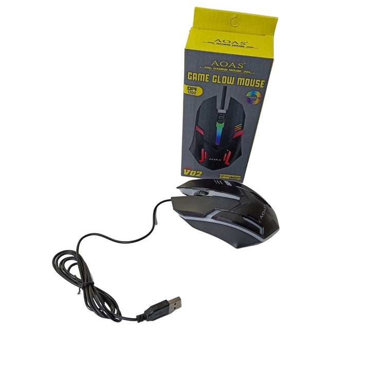 Mouse Gaming RGB AOAS 1200 DPI - Taggo.ro