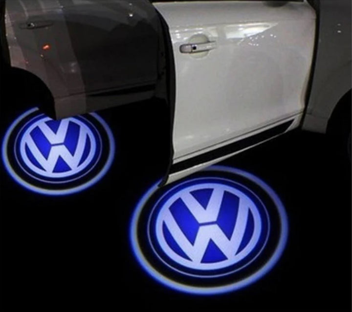 Set 2 Lampi Proiector pentru portiere cu logo VW - Taggo.ro
