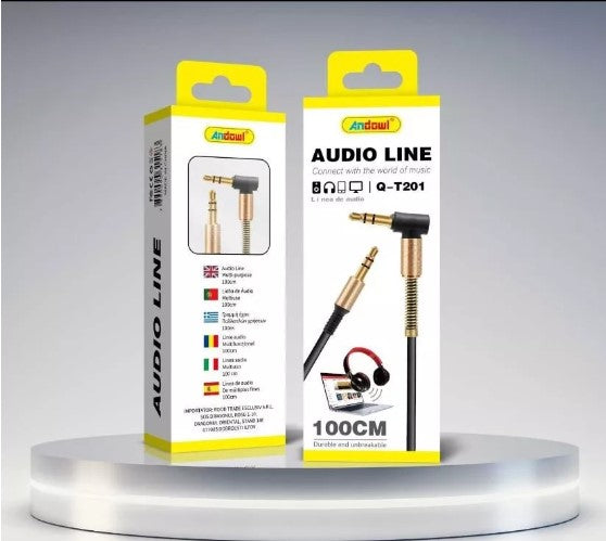 Cablu Auxiliar Audio 3.5mm Q-T201 - Taggo.ro