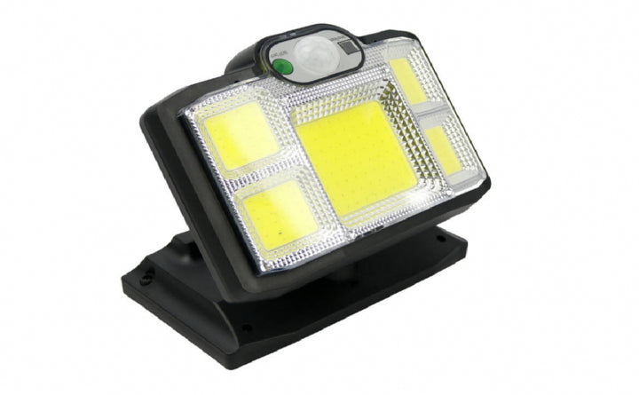Lampa Solara Cu Telecomanda,168 LED, Senzor Miscare, Unghi Detectare 120 ° JD-2168B-A - Taggo.ro
